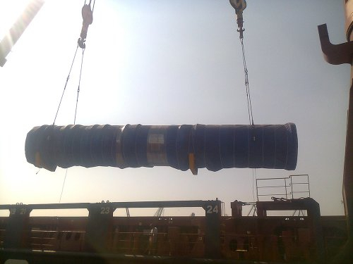 1 / 5 Project ex Mumbai to Antwerp - 1 Machine - 2378x440x440cm – 50‘000 kgs