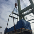 1 / 30 Project ex Antwerp to Hong Kong - 6 Heavy Lift Units - loaded as Breakbulk on Container vessel on bed of 18x40'Flat Rack (3 units - each 900x430x430cm each 62'500 kgs + 3 units each 1245x482x455cm each 104'000 kgs)