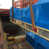 1 / 30 Project ex Antwerp to Hong Kong - 6 Heavy Lift Units - loaded as Breakbulk on Container vessel on bed of 18x40'Flat Rack (3 units - each 900x430x430cm each 62'500 kgs + 3 units each 1245x482x455cm each 104'000 kgs)