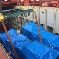 1 / 30 Project ex Antwerp to Hong Kong - 6 Heavy Lift Units - loaded as Breakbulk on Container vessel on bed of 18x40'Flat Rack (3 units - each 900x430x430cm each 62'500 kgs + 3 units each 1245x482x455cm each 104'000 kgs)