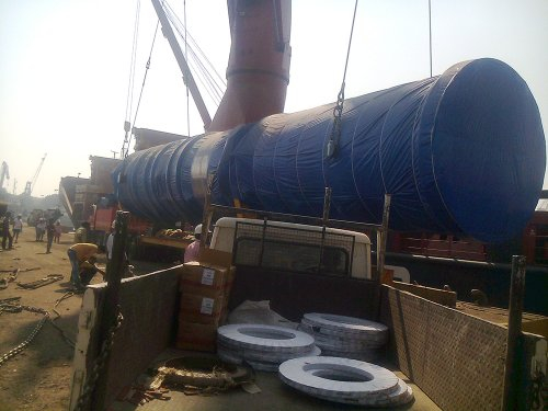 1 / 5 Project ex Mumbai to Antwerp - 1 Machine - 2378x440x440cm – 50‘000 kgs
