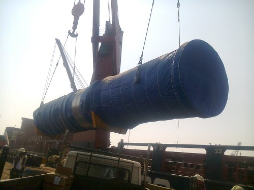 1 / 5 Project ex Mumbai to Antwerp - 1 Machine - 2378x440x440cm – 50‘000 kgs