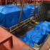 1 / 30 Project ex Antwerp to Hong Kong - 6 Heavy Lift Units - loaded as Breakbulk on Container vessel on bed of 18x40'Flat Rack (3 units - each 900x430x430cm each 62'500 kgs + 3 units each 1245x482x455cm each 104'000 kgs)