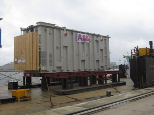 Project ex Antwerp to Fujairah - 3 Transformers - each 1275x387x522 cm each with 339'000 kgs
