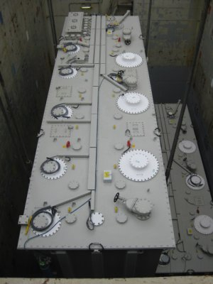 IMG 8221Project ex Antwerp to Fujairah - 3 Transformers - each 1275x387x522 cm each with 339'000 kgs