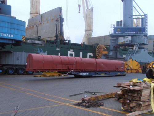 1 / 6 Project ex Antwerp to Shanghai - 1 Rotor - 1903x210x206cm - 102'000 kgs
