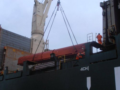1 / 6 Project ex Antwerp to Shanghai - 1 Rotor - 1903x210x206cm - 102'000 kgs