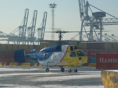 1 / 8 Project ex Antwerp to Puerto Cabello - Helicopter